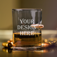 Thumbnail for Premium Quality Personalized 10 oz Your Logo Bullet Glass
