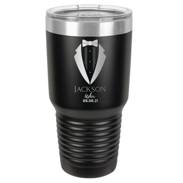 Personalized Engraved Tumbler For Groomsmen Wedding Gifts