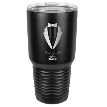 Personalized Engraved Tumbler For Groomsmen Wedding Gifts