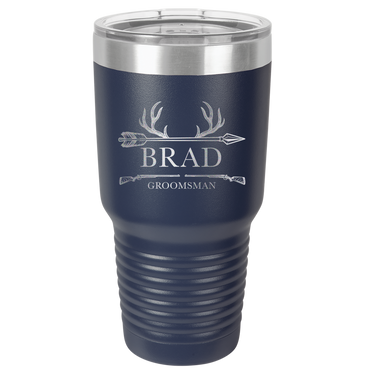 Personalized Groomsmen Insulated Tumbler Bulk