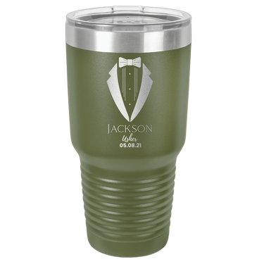 Personalized Engraved Tumbler For Groomsmen Wedding Gifts