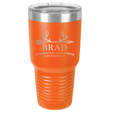 Personalized Groomsmen Insulated Tumbler Bulk