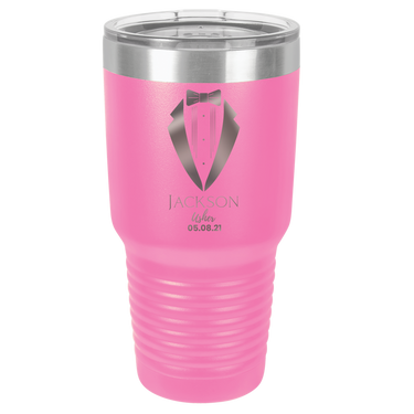 Personalized Engraved Tumbler For Groomsmen Wedding Gifts