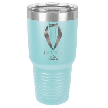 Personalized Engraved Tumbler For Groomsmen Wedding Gifts