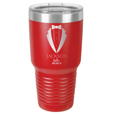 Personalized Engraved Tumbler For Groomsmen Wedding Gifts