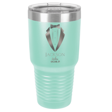Personalized Engraved Tumbler For Groomsmen Wedding Gifts