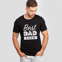 Thumbnail for best dad ever fishing black shirt
