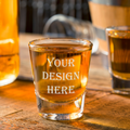 your design here shot glass