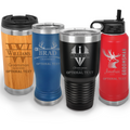 Personalized Engraved Tumbler | Groomsmen Gifts for Wedding Day