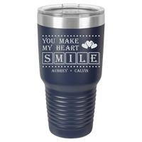 Thumbnail for You Make My Heart Smile Design Tumbler