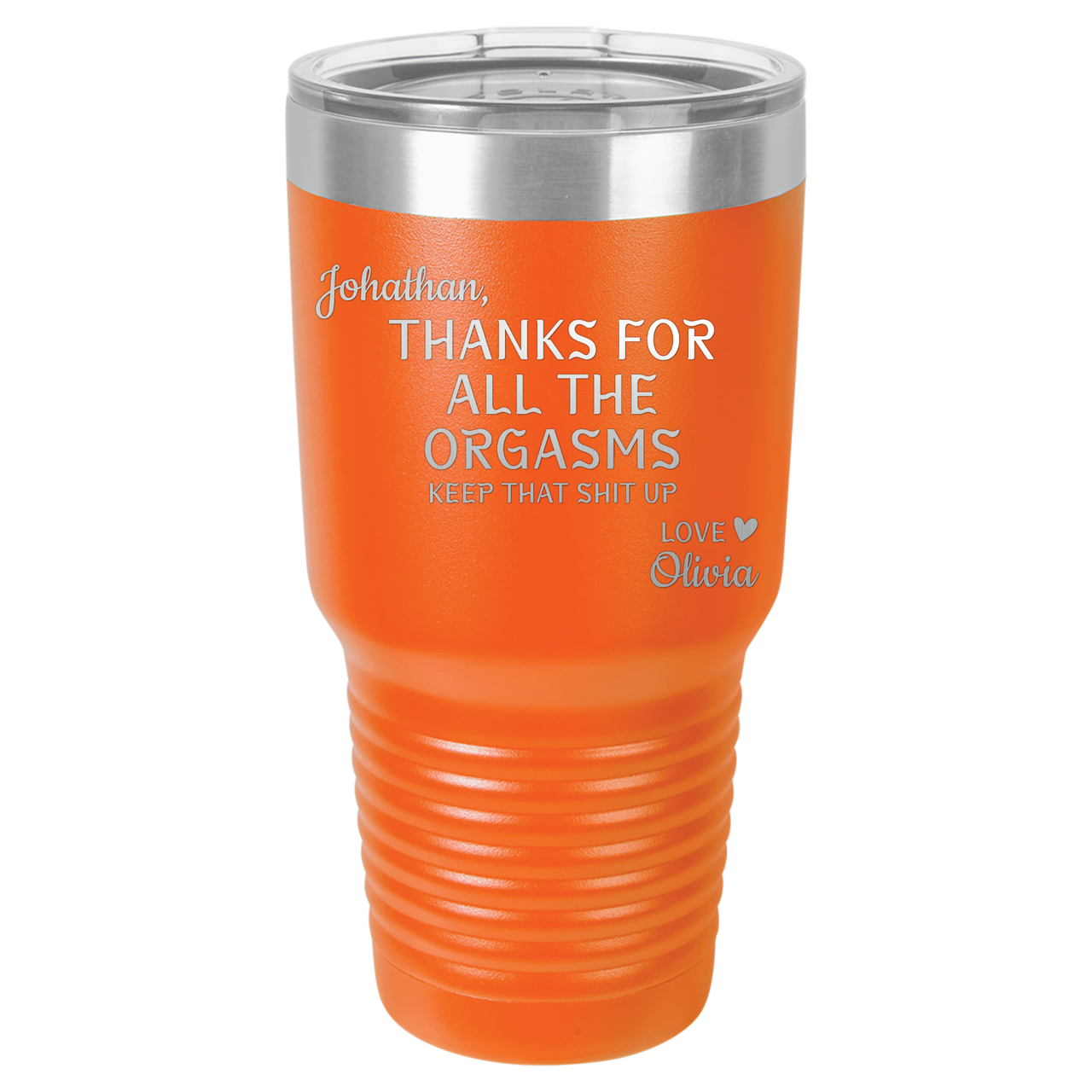 Thanks for All the Orgasms Tumbler