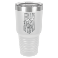 Thumbnail for Rustic Us Flag Design Tumbler
