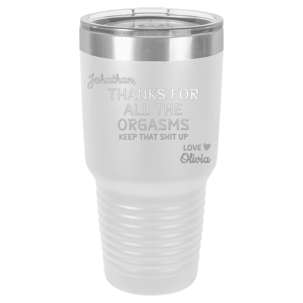 Thanks for All the Orgasms Insulated Tumbler