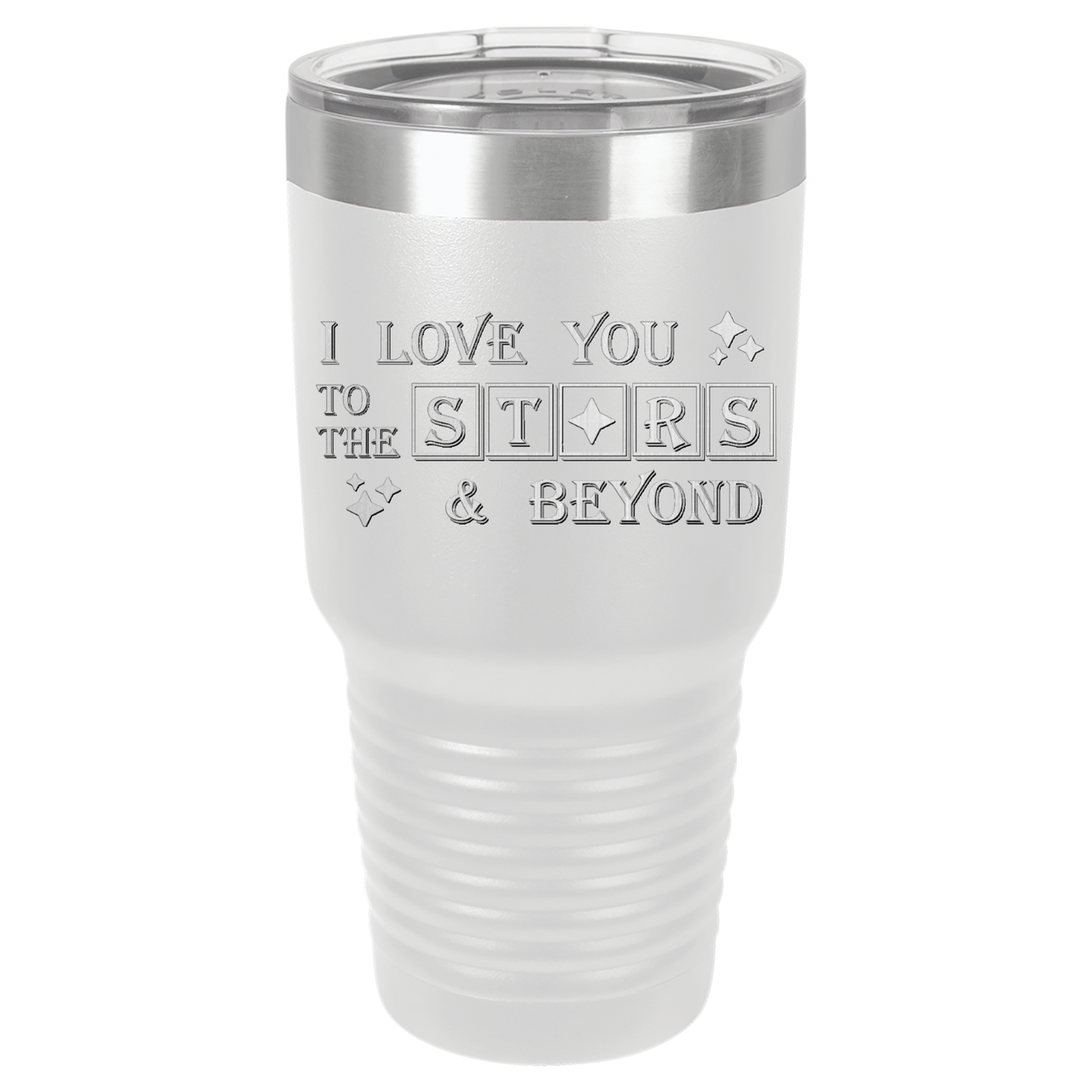 I Love You to the Stars Tumbler