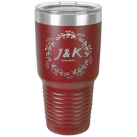 Thumbnail for J & K Trendy Print Insulated Tumbler