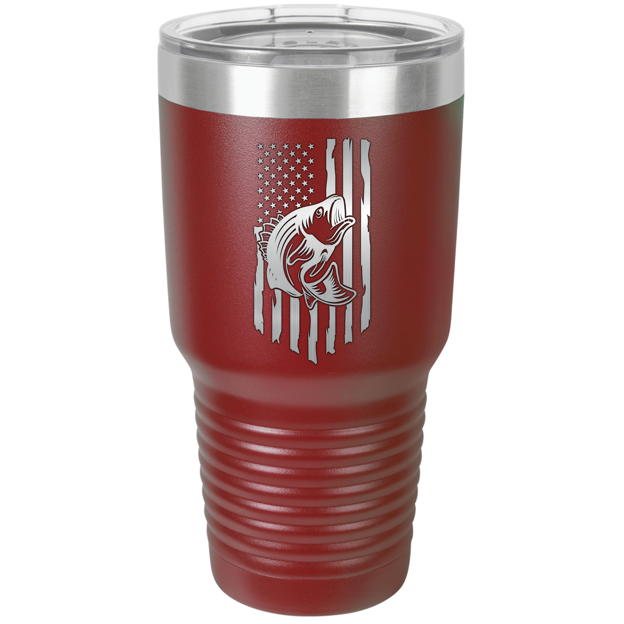 Rustic Us Flag Design Tumbler