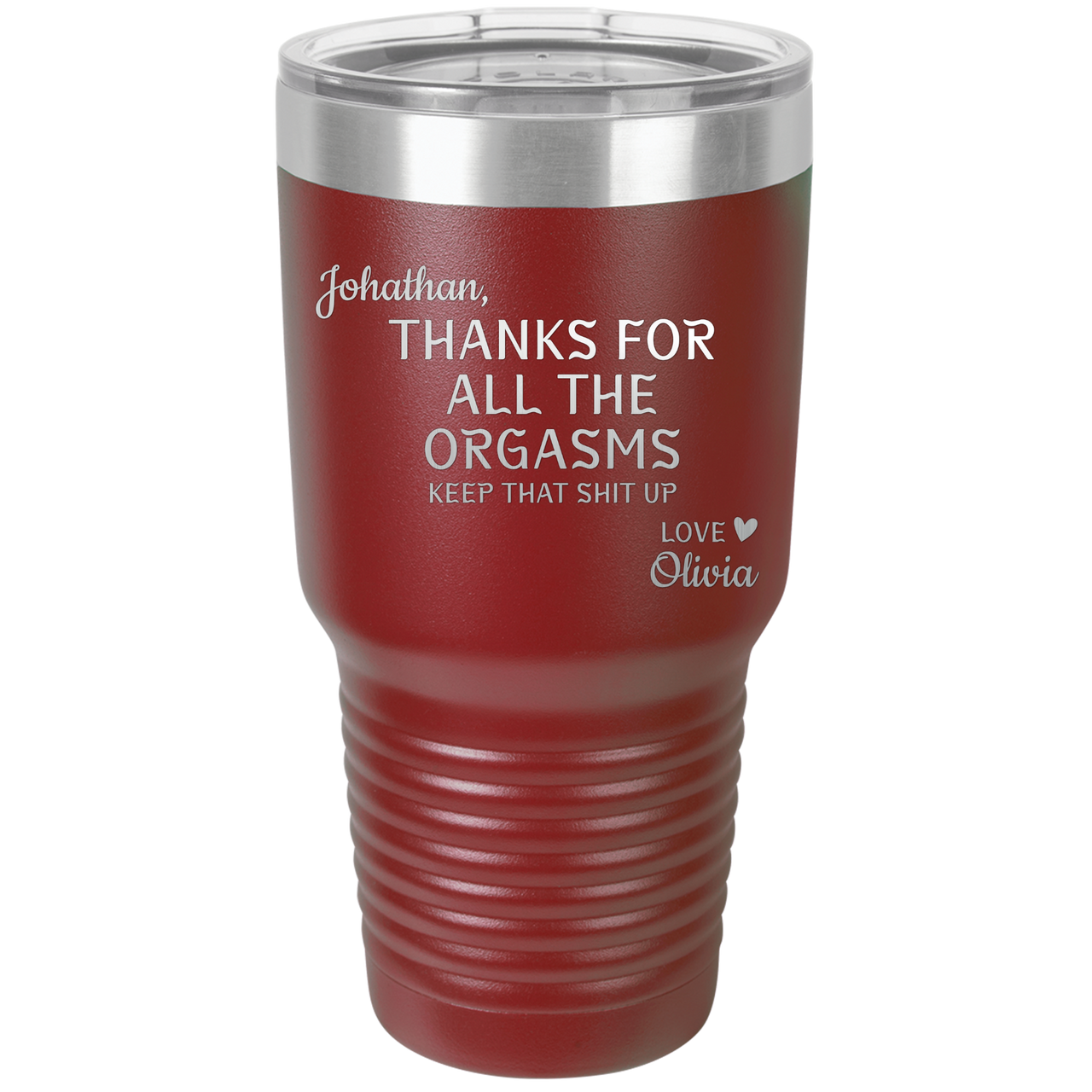 Thanks for All the Orgasms Insulated Tumbler