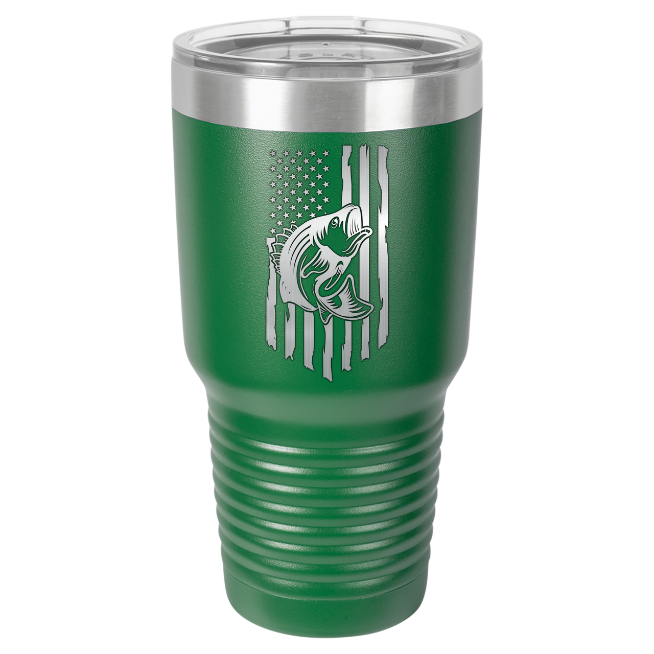 Rustic Us Flag Design Tumbler