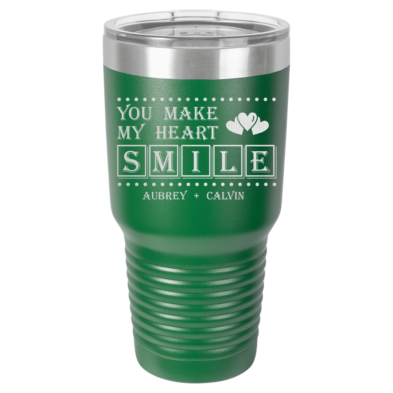 You Make My Heart Smile Design Tumbler