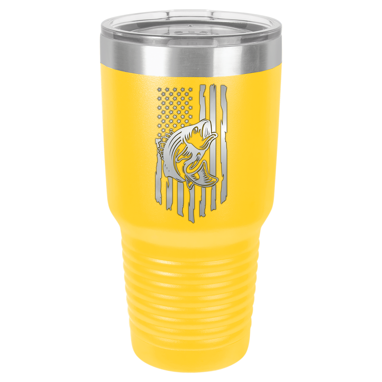 Rustic Us Flag Design Tumbler