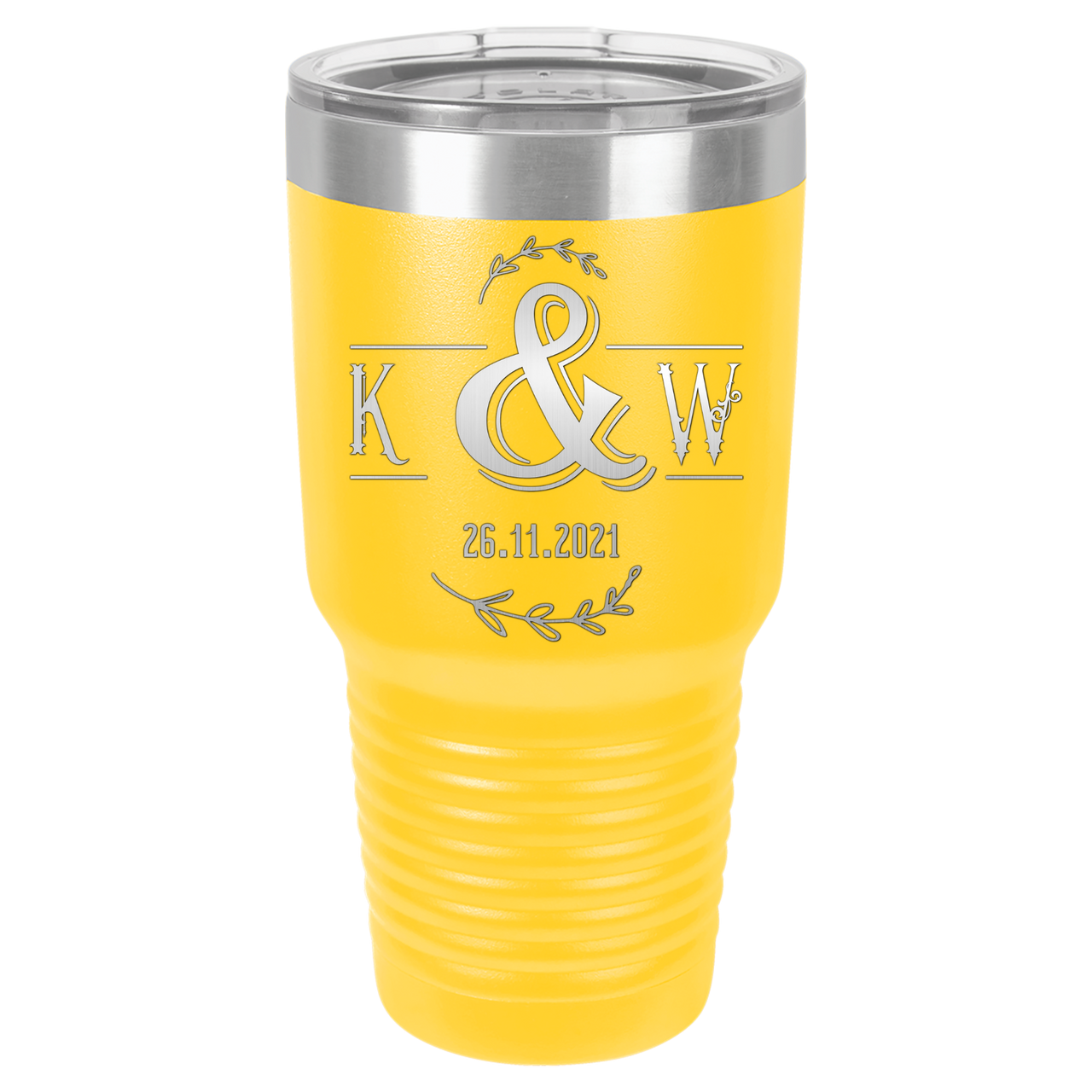 K & W Print Insulated Tumbler