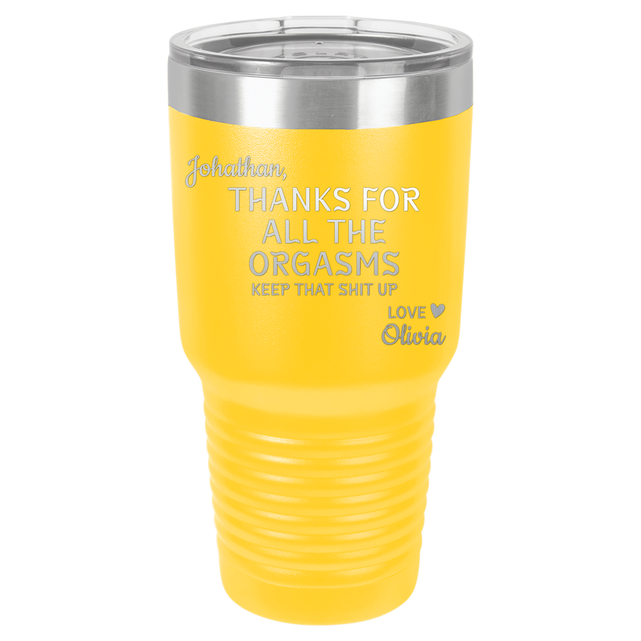 Thanks for All the Orgasms Tumbler