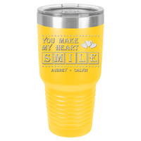 Thumbnail for You Make My Heart Smile Design Tumbler