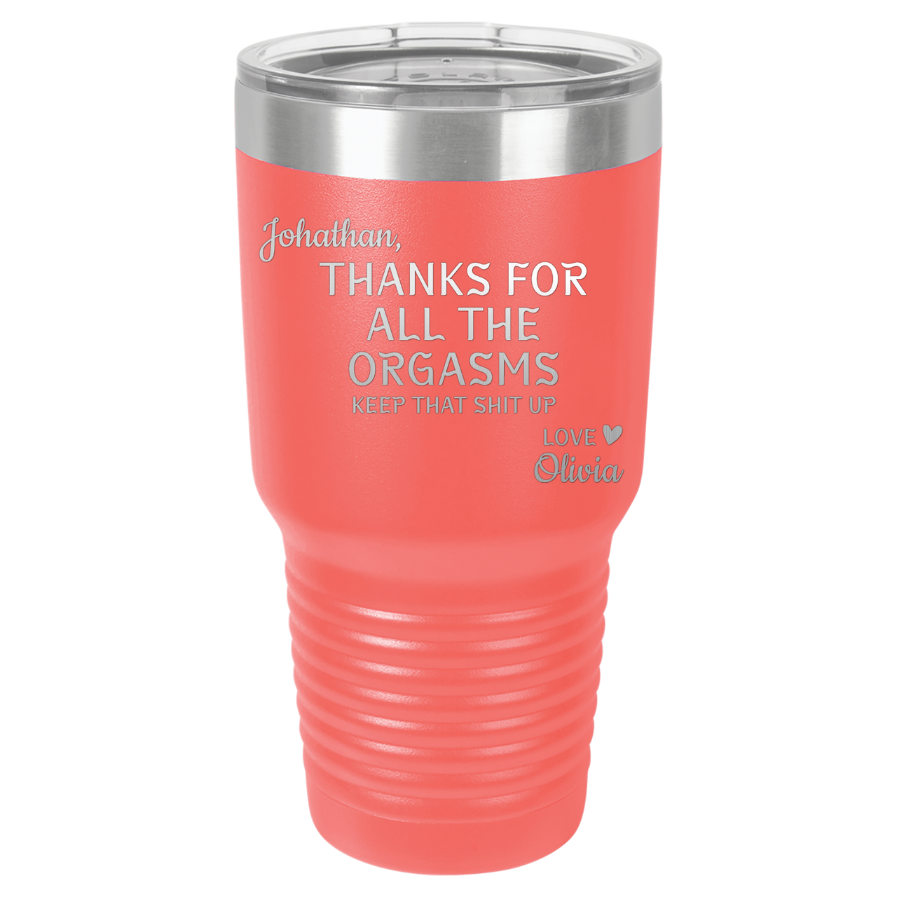 Thanks for All the Orgasms Insulated Tumbler