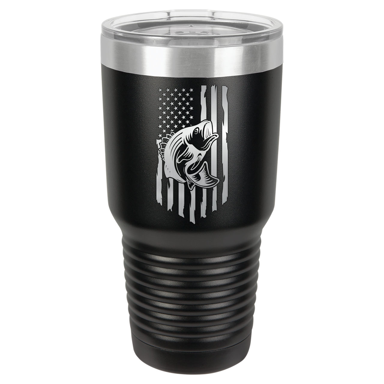 Rustic Us Flag Design Tumbler