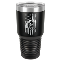 Thumbnail for Rustic Us Flag Design Tumbler