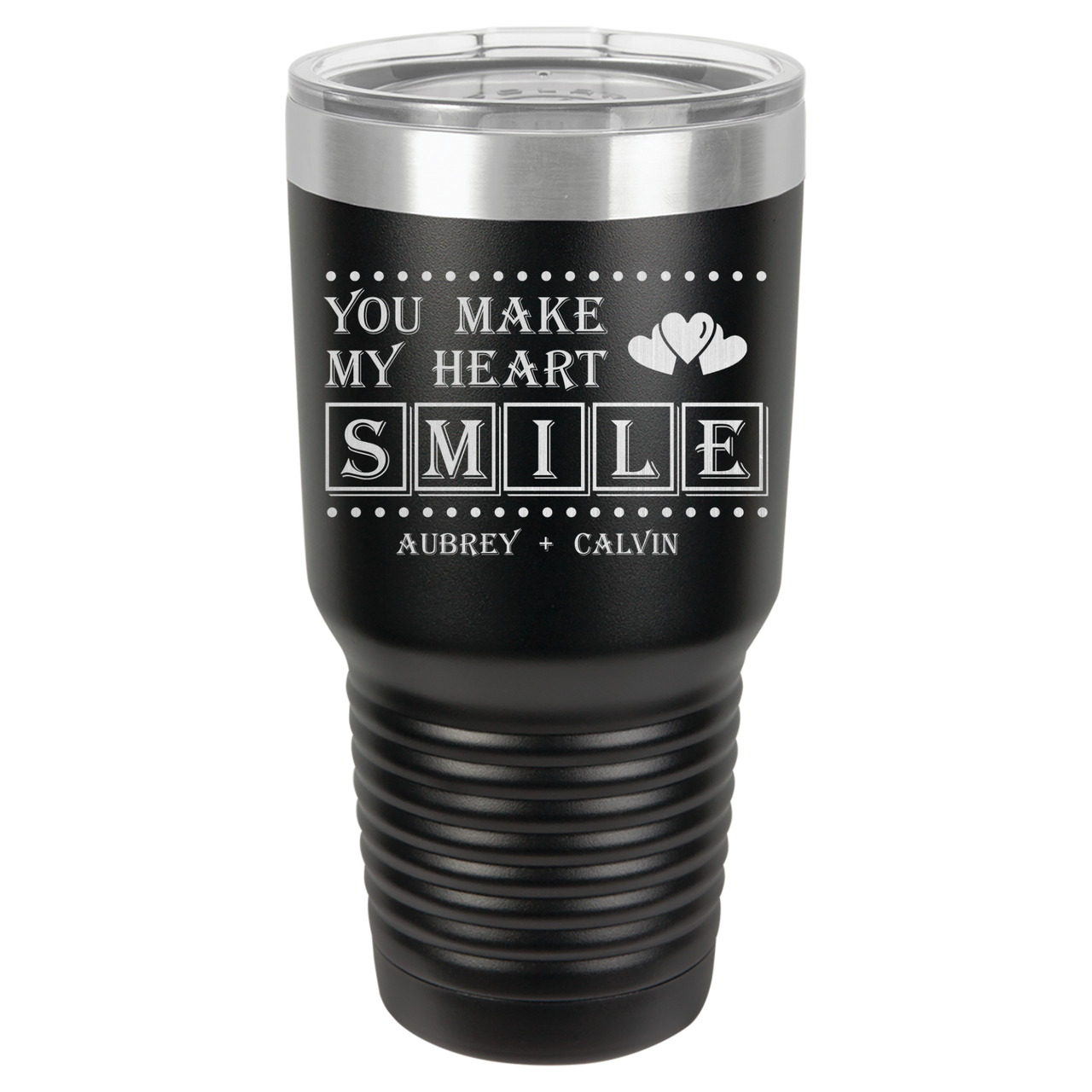 You Make My Heart Smile Design Tumbler
