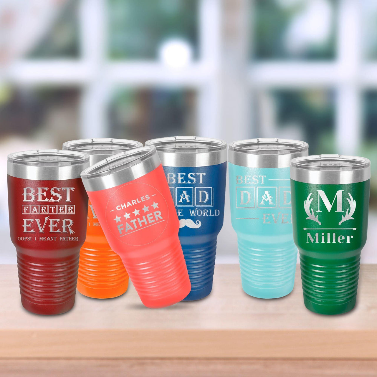 Personalized Tumbler with Lid, 30 oz Vacuum Insulated Tumbler