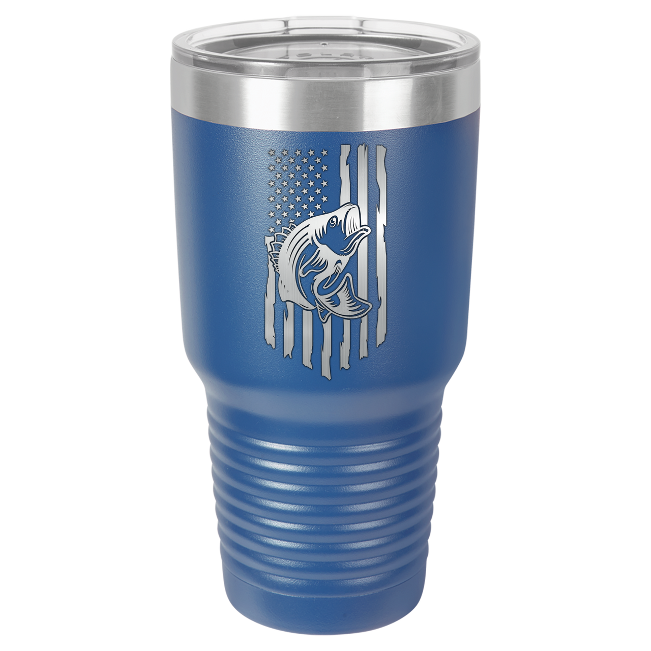 Rustic Us Flag Design Tumbler