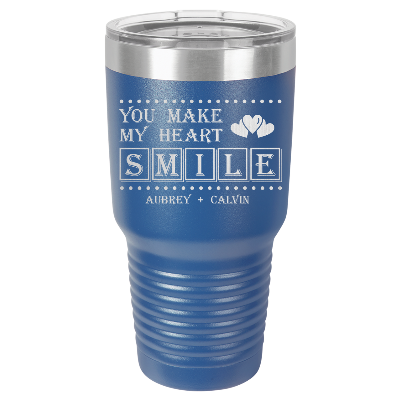 You Make My Heart Smile Design Tumbler
