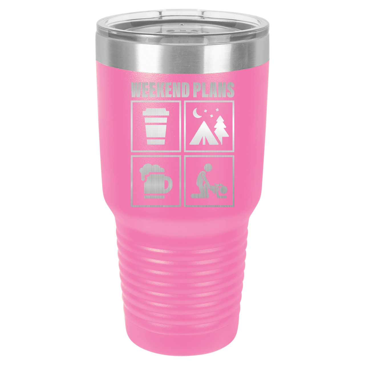 Weekend Plans Lovely Tumbler