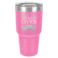 Thumbnail for Old Lives Matter Design Tumbler Cup