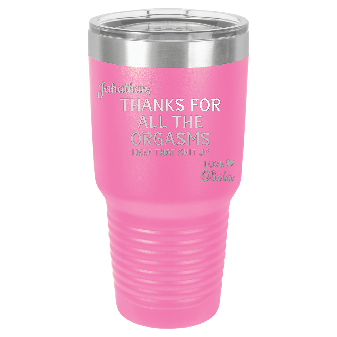 Thanks for All the Orgasms Insulated Tumbler