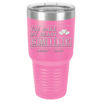Thumbnail for You Make My Heart Smile Design Tumbler