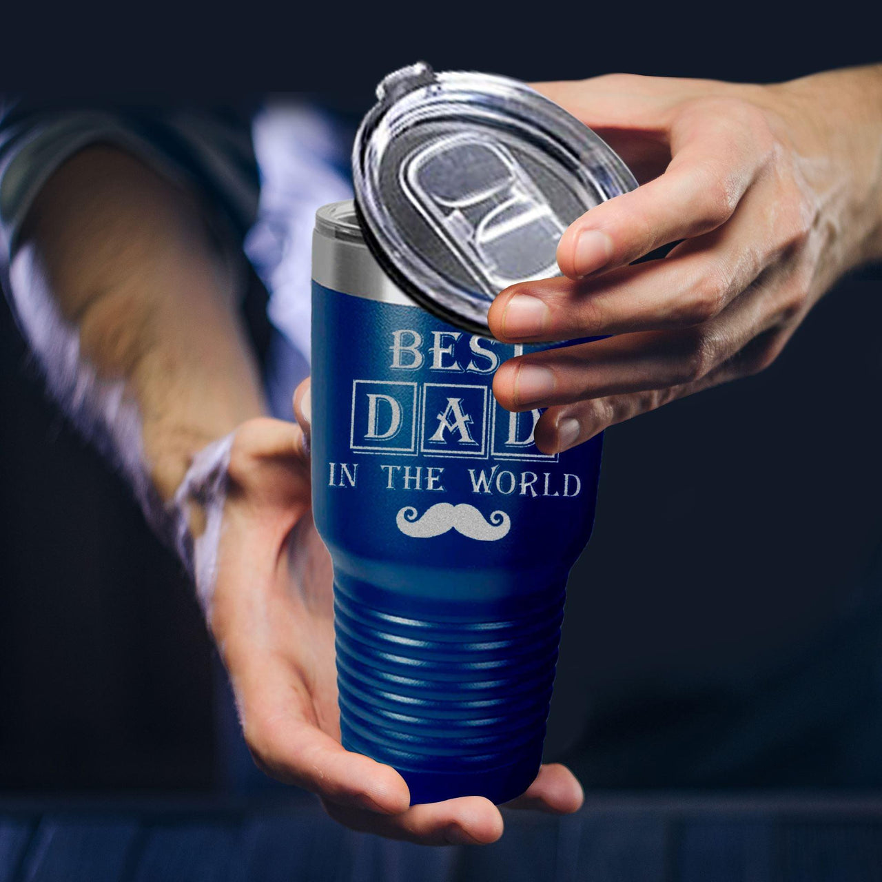 Personalized Tumbler with Lid, 30 oz Vacuum Insulated Tumbler