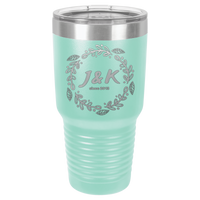 Thumbnail for J & K Trendy Print Insulated Tumbler