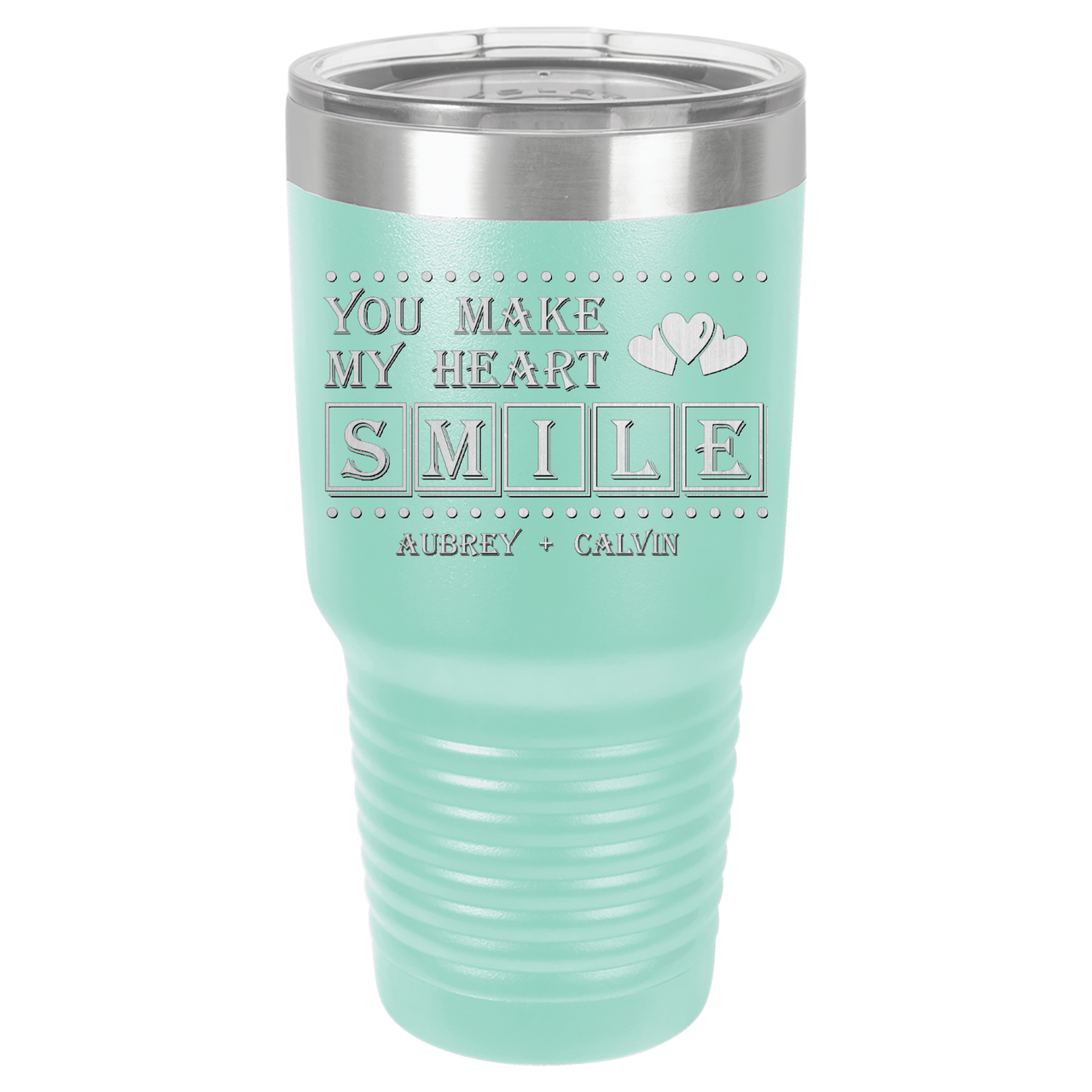 You Make My Heart Smile Design Tumbler