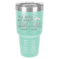 Thumbnail for You Make My Heart Smile Design Tumbler
