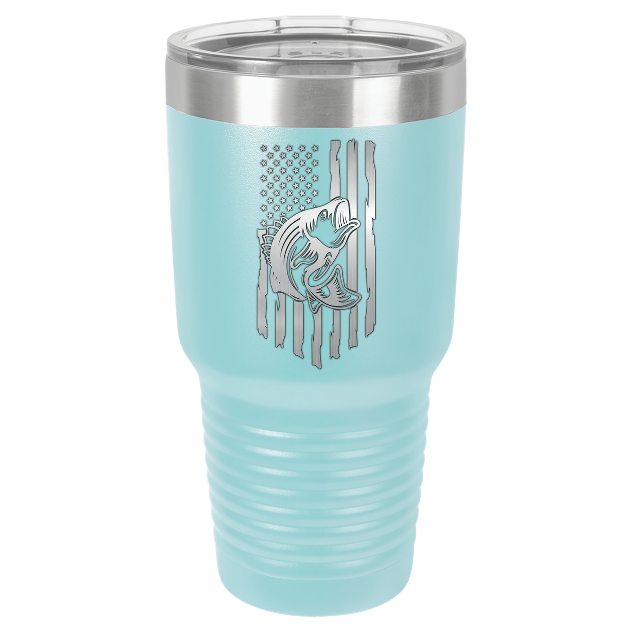 Rustic Us Flag Design Tumbler