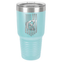 Thumbnail for Rustic Us Flag Design Tumbler