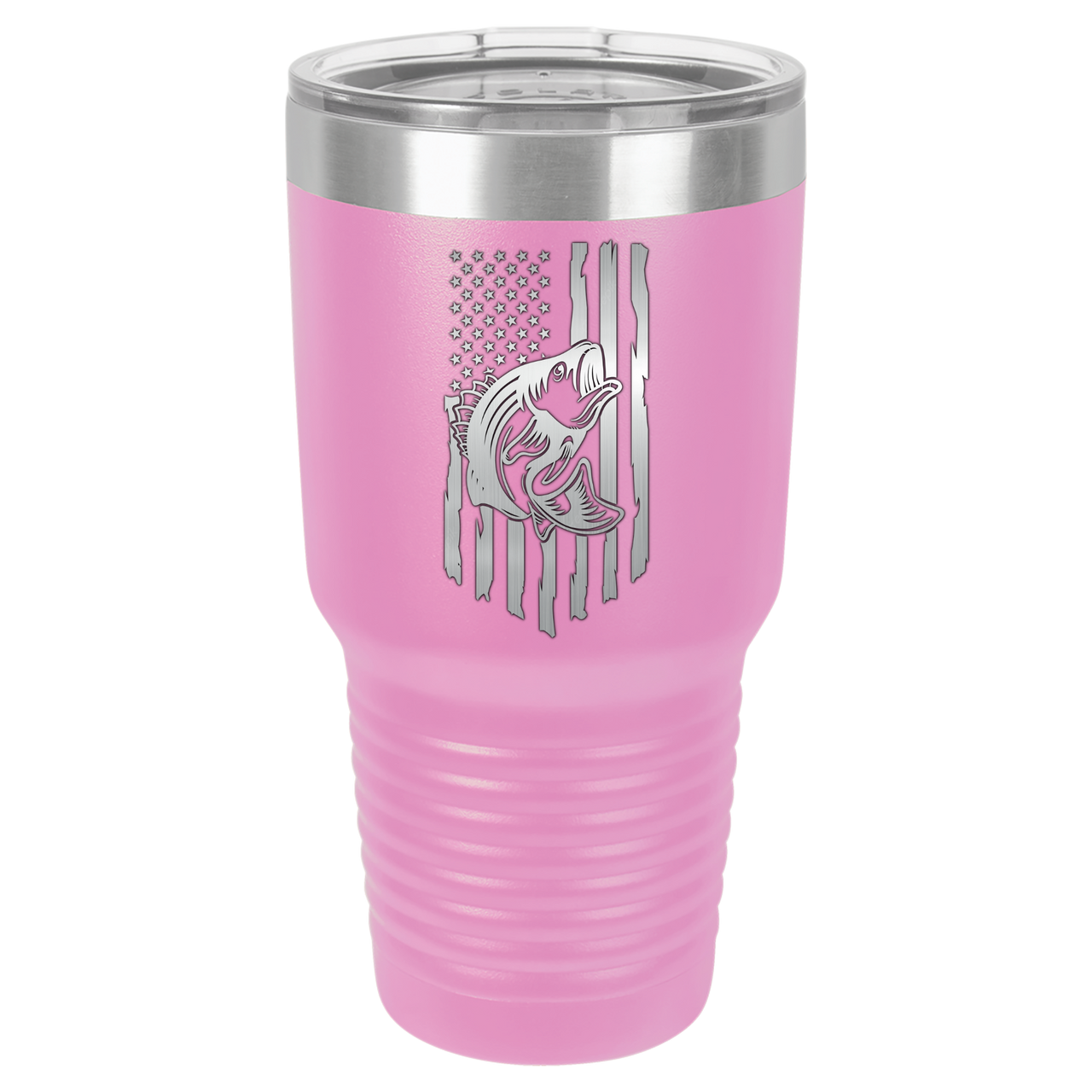 Rustic Us Flag Design Tumbler