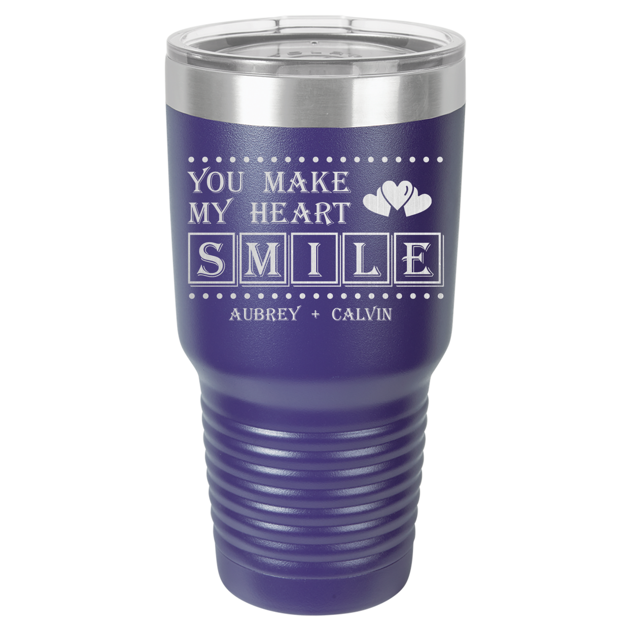 You Make My Heart Smile Design Tumbler