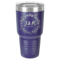 Thumbnail for J & K Trendy Print Insulated Tumbler