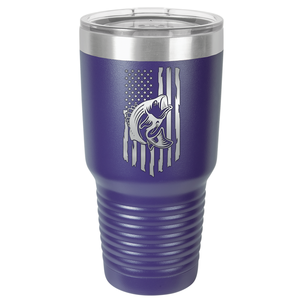 Rustic Us Flag Design Tumbler