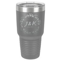 Thumbnail for J & K Trendy Print Insulated Tumbler