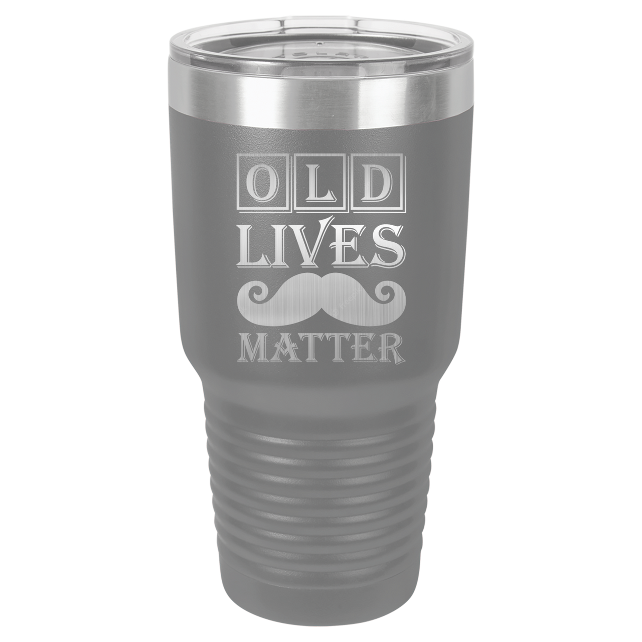 Old Lives Matter Design Tumbler Cup